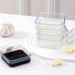 Set Household Hot Pot Vinegar Dipping Dish Spice Containers