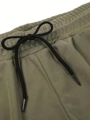 Men's Drawstring Sport Shorts for Outdoor Activities