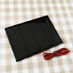 Solar Panel Outdoor 104mm 6V 320MA 1 8Wp DIY Epoxy Board PET Power Generation