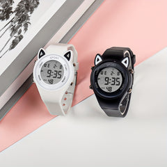 Cat Ears LED Watch for Kids