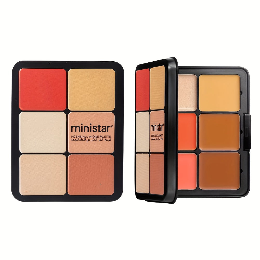 Correcting Concealer Cream 12 Colors Palette Full Coverage Makeup