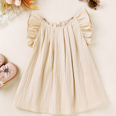 Baby Girls Fly Sleeve Summer Dress