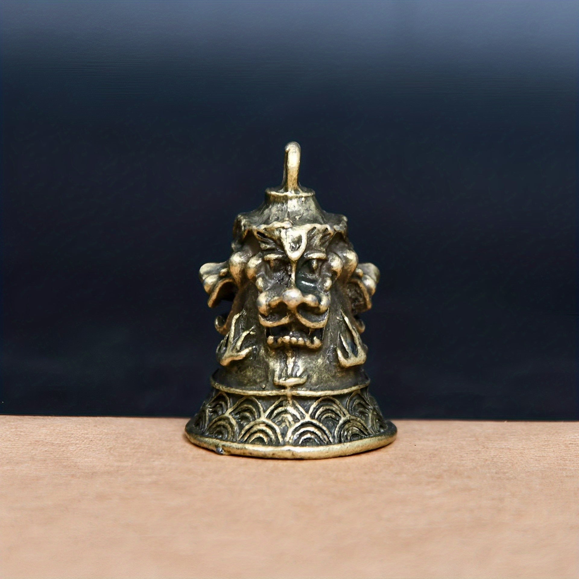 Beast Brass Christmas Clock Keychain Perfect Gift