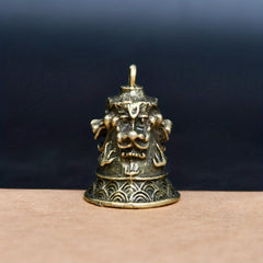 Beast Brass Christmas Clock Keychain Perfect Gift