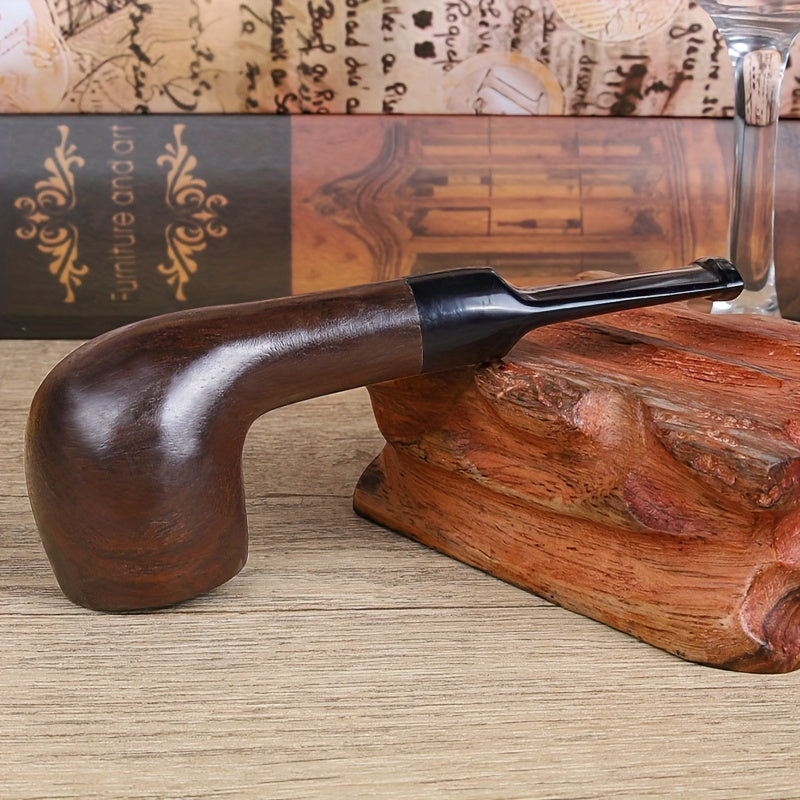 Classic Ebony Wood Smoking Tube for 9mm Filters