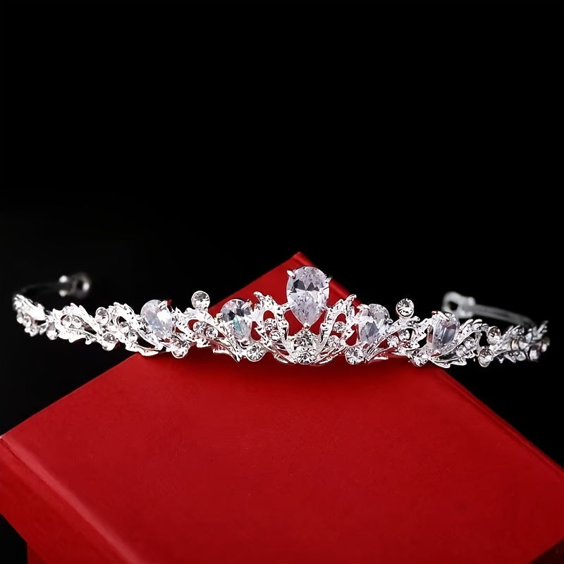 Rhinestone Wedding Bridal Tiara Crown Headband