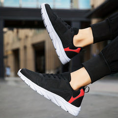 Boys Striped Running Shoes Outdoor Anti-skid Sneakers
