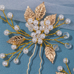 Leaf Plate Hair Comb Headdress Flower Comb Hair Accessories