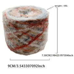50g Gradient Wool Yarn Thread Medium Chain Dyed For Hand Knitting Crocheting