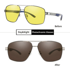 Polarized Aviator Sunglasses Night Driving Glasses Anti Glare