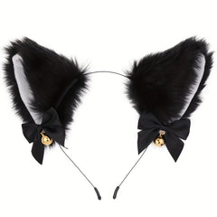 Plush Cat Ears Headband Anime Cosplay Hair Hoop