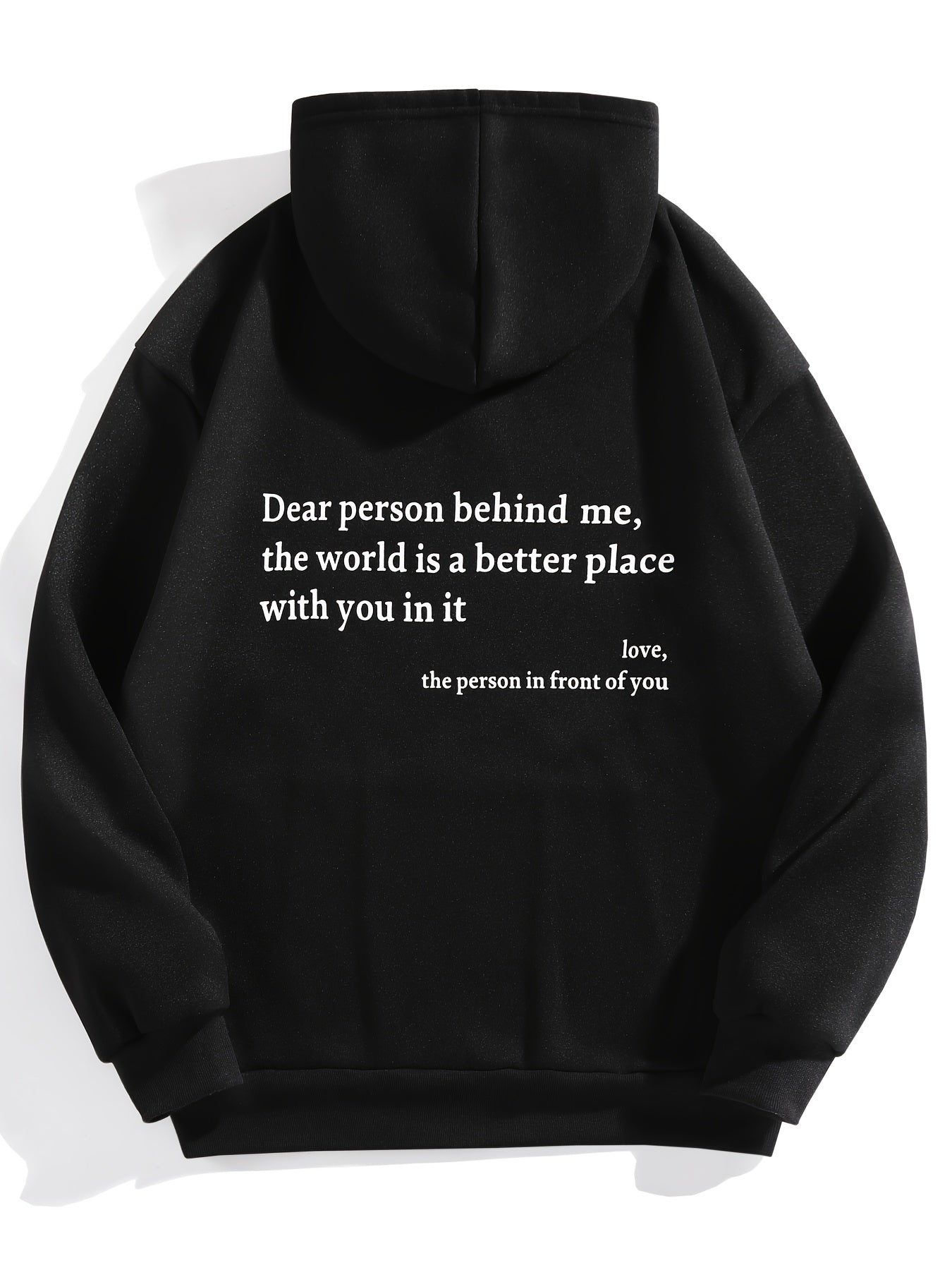 Women's Sports Hoodie with Slogan Print