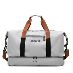 Large Capacity Luggage Bag with Wet Separation Shoe Bag