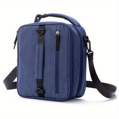 Insulated Bento Lunch Bag Square Oxford Cloth Hand Washable Aluminum Foil