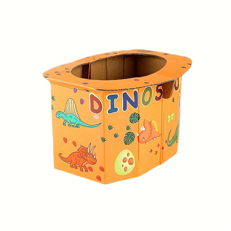 1pc Cartoon Folding Disposable Outdoor Toilet