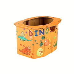 1pc Cartoon Folding Disposable Outdoor Toilet