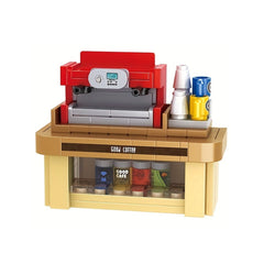 Supermarket Toys Building Blocks Christmas Gift Play House Toys