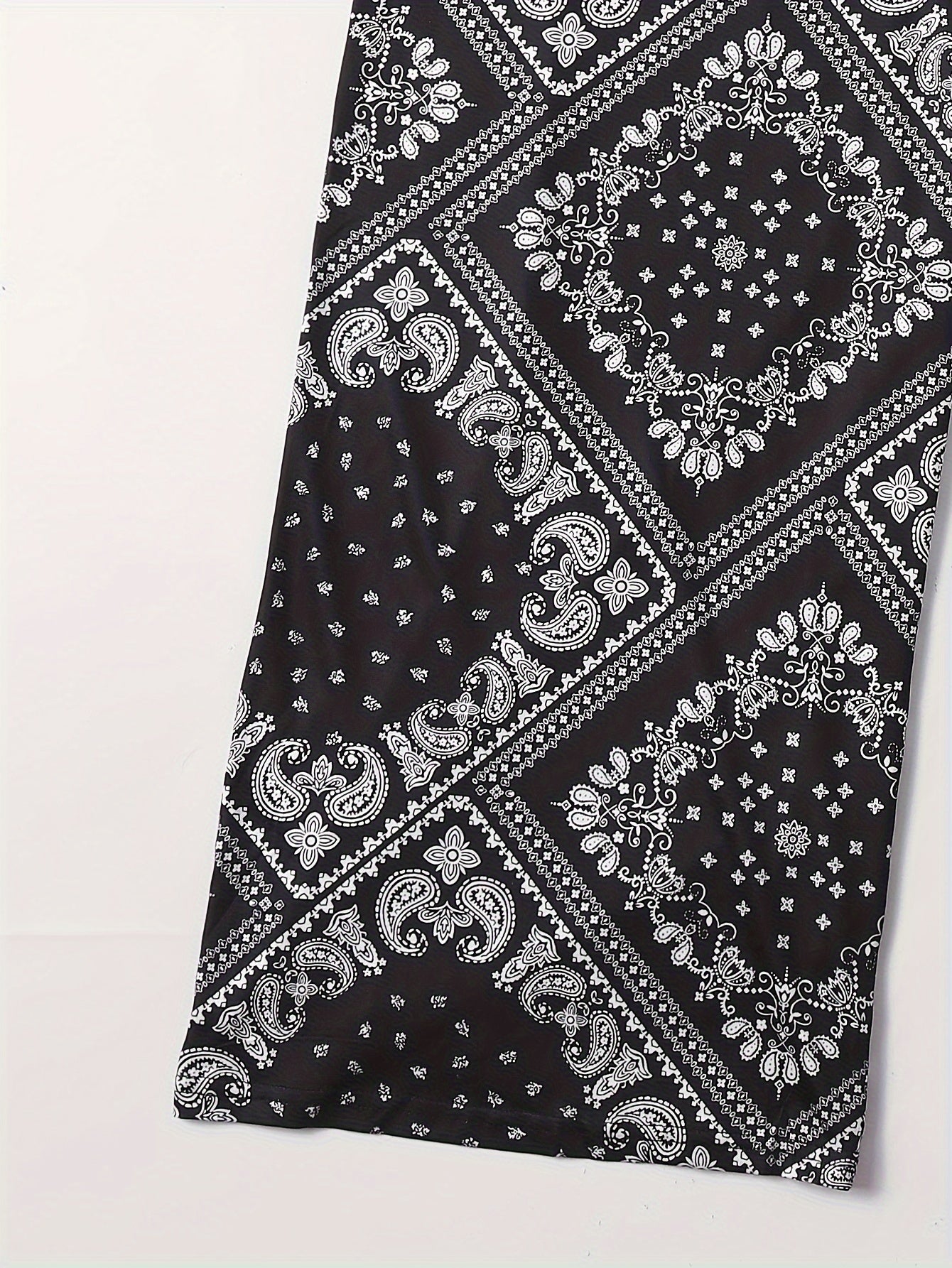 Boho Lounge Bottoms Wide Leg Sleepwear Pants