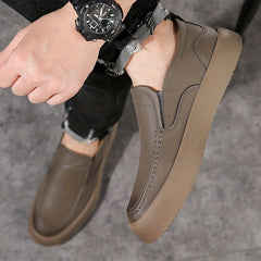 Men's Chunky Slip On Loafers, Assorted Colors