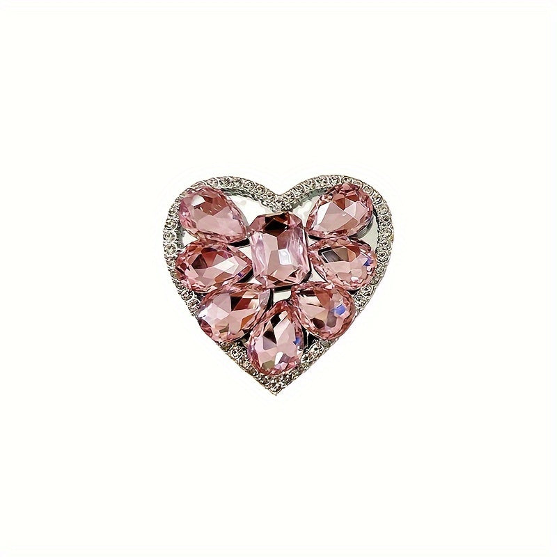Portable Retractable Love Heart Desktop Airbag Bracket