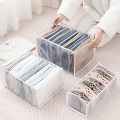 Closet Organizer for Jeans T-shirts Pants Underwear Bra