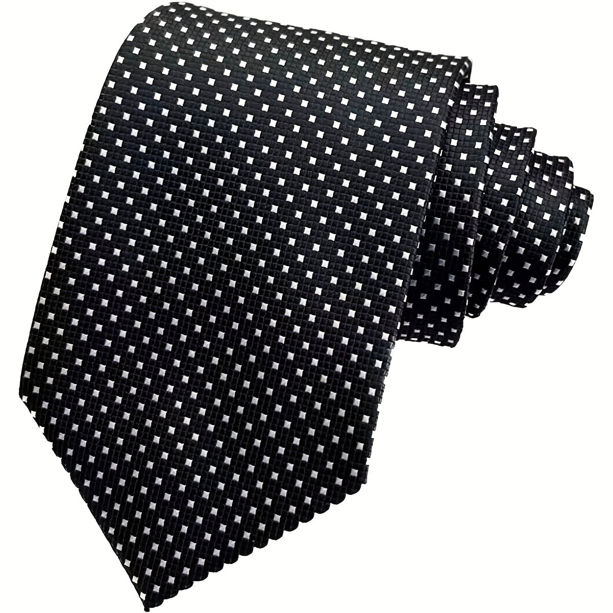 Men's Classic Plaid Style Dot Tie Box Packaging