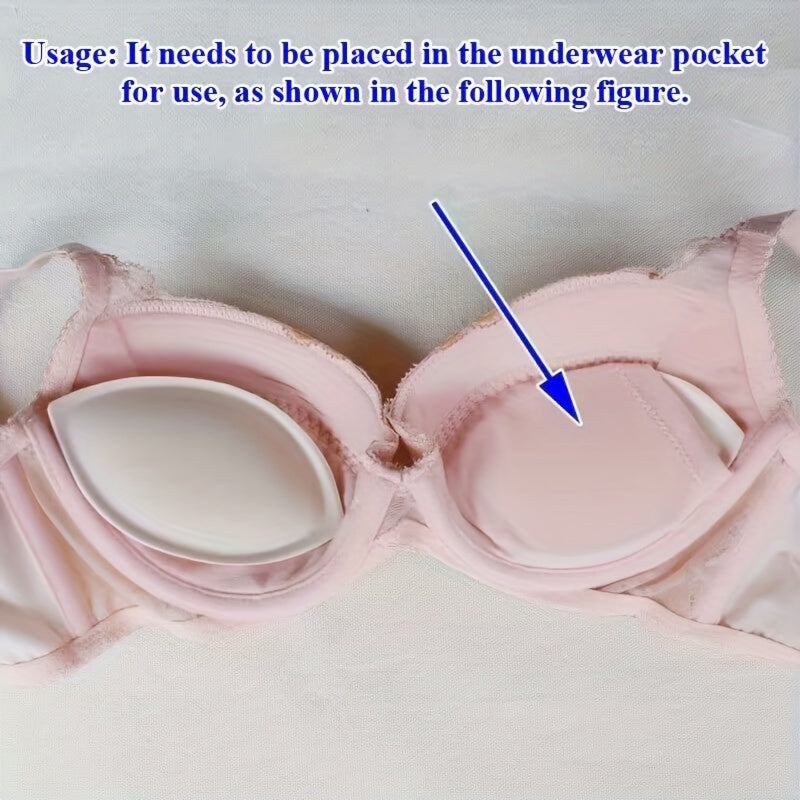 Invisible Push Up Bra Insert Pads Women's Lingerie Accessories