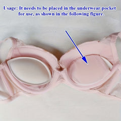 Invisible Push Up Bra Insert Pads Women's Lingerie Accessories