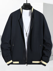 Autumn Winter Baseball Collar Casual Jacket Coat
