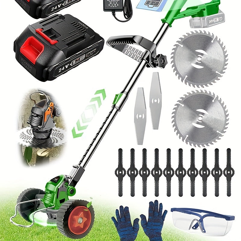 20pcs Lawn Mower Plastic Blade - Garden Lawn Trimming Accessories