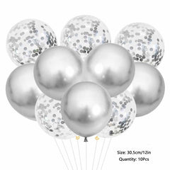 10Pcs Latex Balloon Decorations for Party Supplies