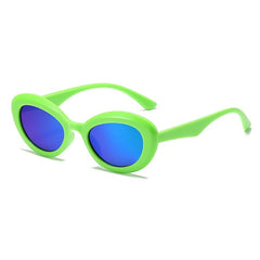 Winter Style Oval Personality All Match Sunglasses