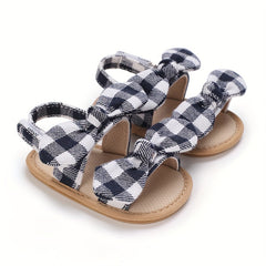 Baby Girls Bowknot Sandals Lightweight Anti Slip