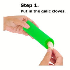 Silicone Garlic Roller Peeler Manual Garlic Peeler Kitchen Gadget