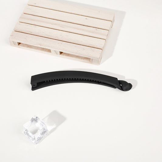 Large Matte Banana Hair Clip for Thick Hair