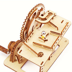 Marble Run 3D Wooden Puzzle Kit Adults Teens DIY Model Building