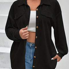 Solid Stretch Blouse Women's Semi Sheer Top