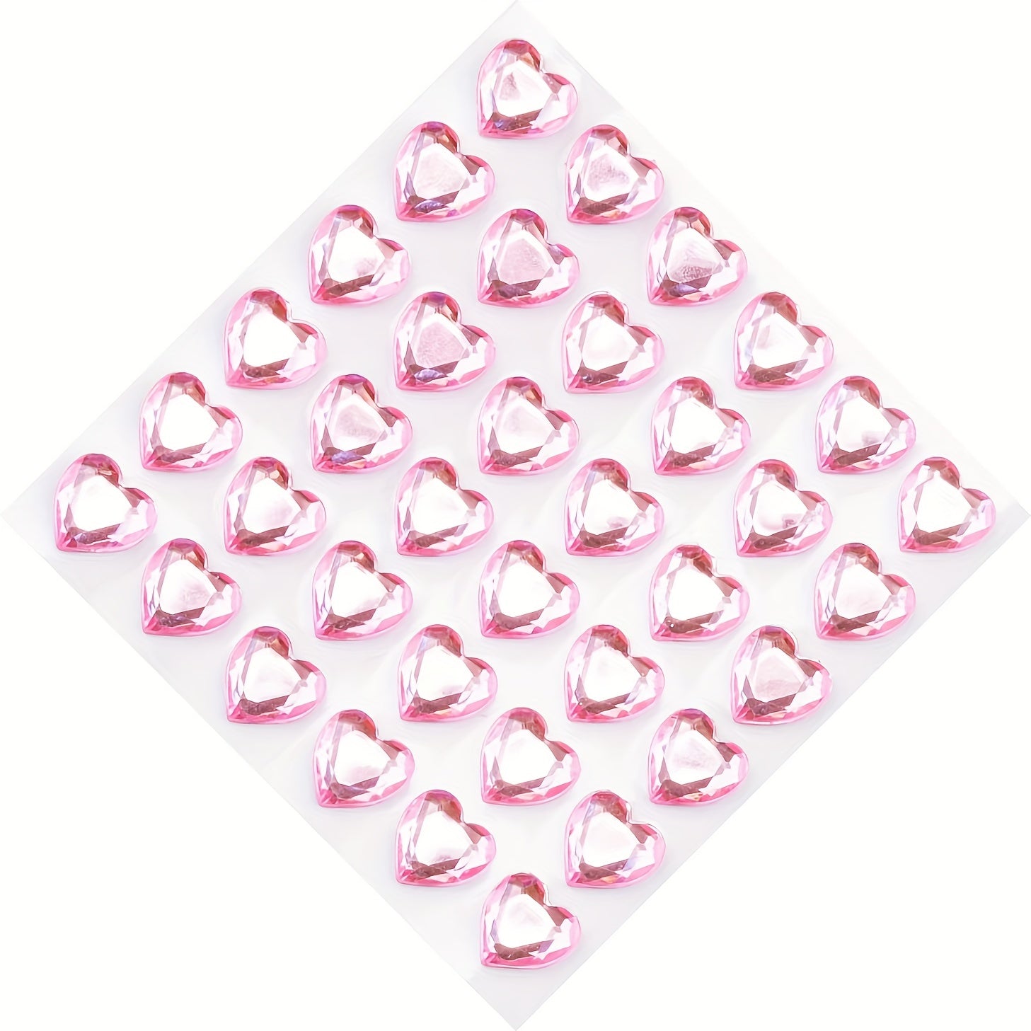 10mm Love Diamond Makeup 3D Sticker Self-adhesive Nail Art Phone Crystal