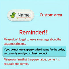 Custom Clothing Name Tags, Sewable & Ironable, Waterproof & Non Fading