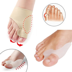 Silicone Gel Toe Separator Insoles for Bunion Relief