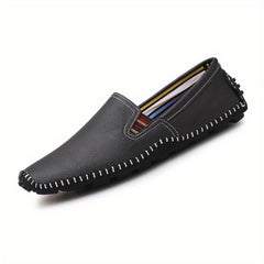 Men's Minimalist Loafers Stitched Comfy Casual Shoes