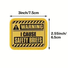 VALQST Embroidered Morale Patch Safety Briefs