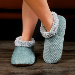 Plush Lined Slip-On Indoor Slippers