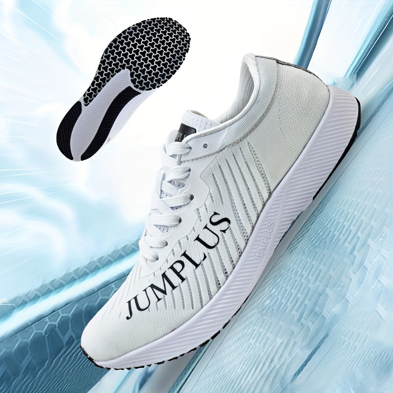 Men's Breathable Running Shoes Non Slip Lace Up Sneakers
