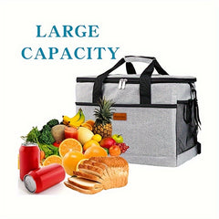 Large Insulated Lunch Box 17L Soft Cooler Bag for Men Women