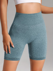 High Waist Hip Lifting Yoga Shorts Quick Drying Training Running Fitness Shorts