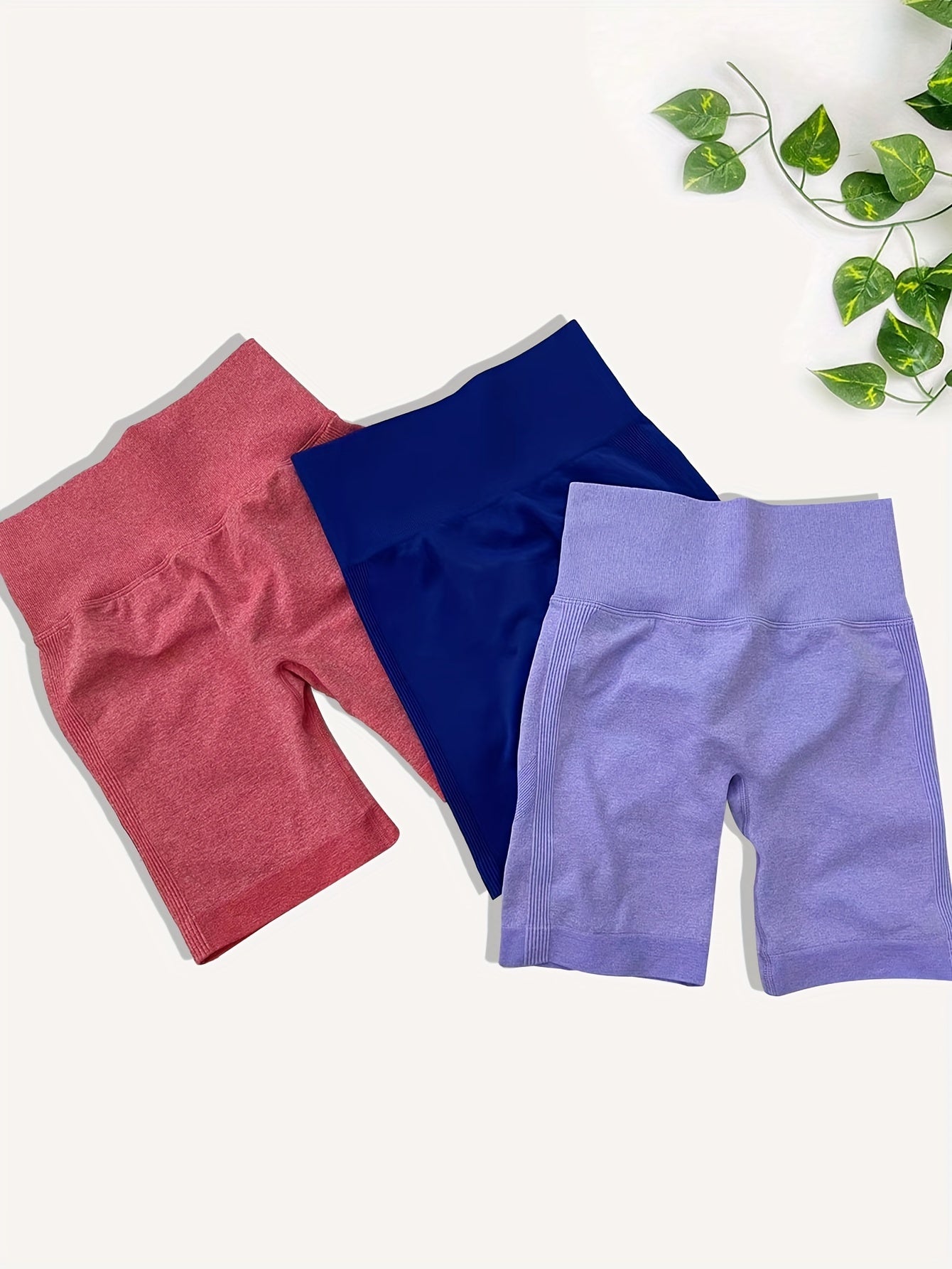 High Waisted Yoga Shorts Sports Activewear