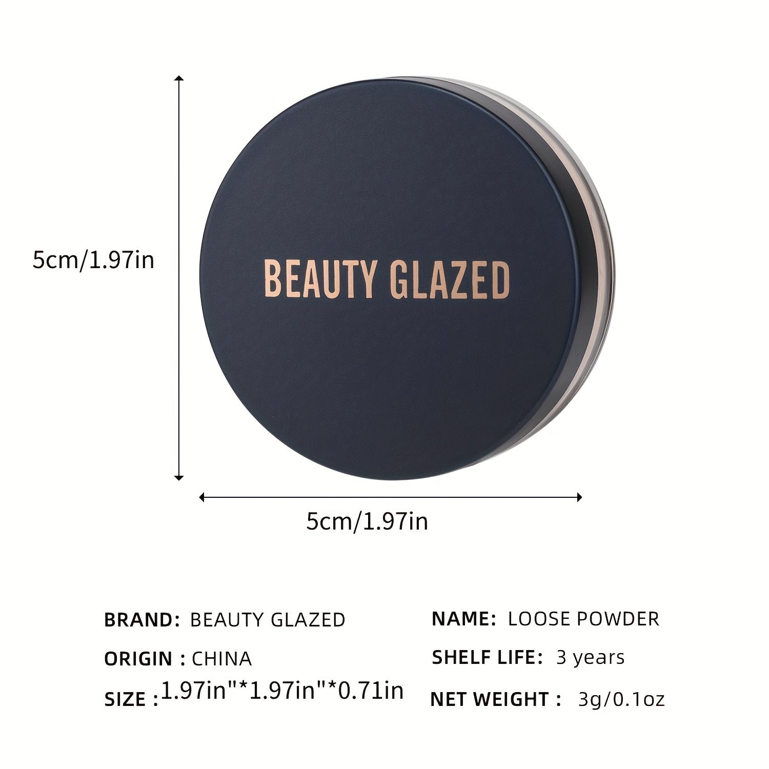 Smooth & Lightweight Setting Powder for Minimized Pores & Fine Lines