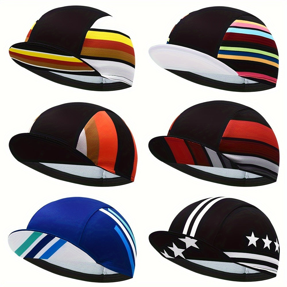 Strips Cycling Cap Under Helmet Hat Cap Bike Riding Cap Cycling Equipment
