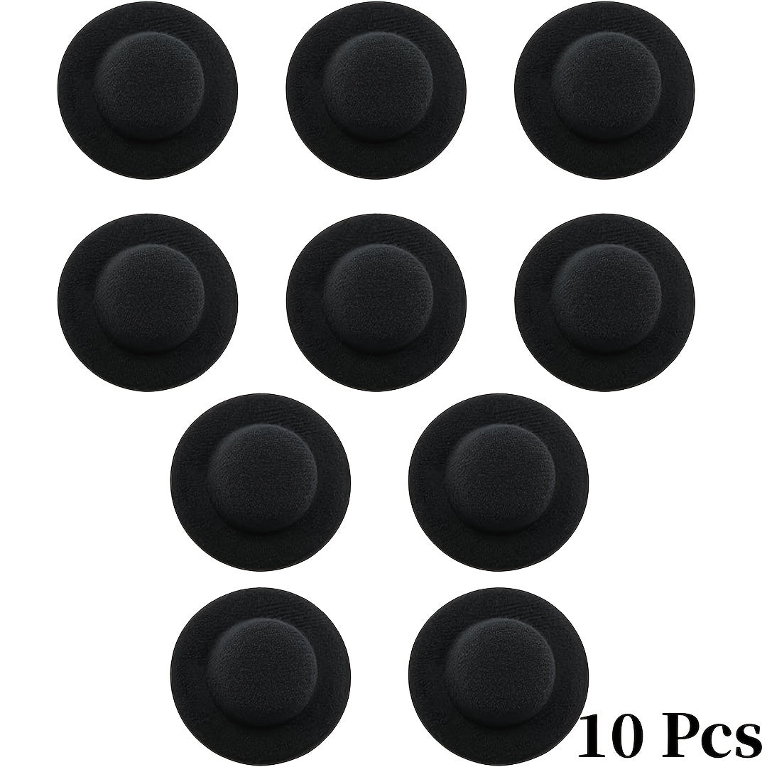 10 Pack Mini Top Hats for Dolls Wide Brim Felt Hats DIY Crafts Doll Accessories